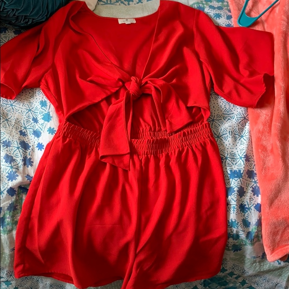 Cute cutout romper